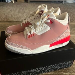 Jordan retro 3 women’s ‘Rust Pink’ sneakers